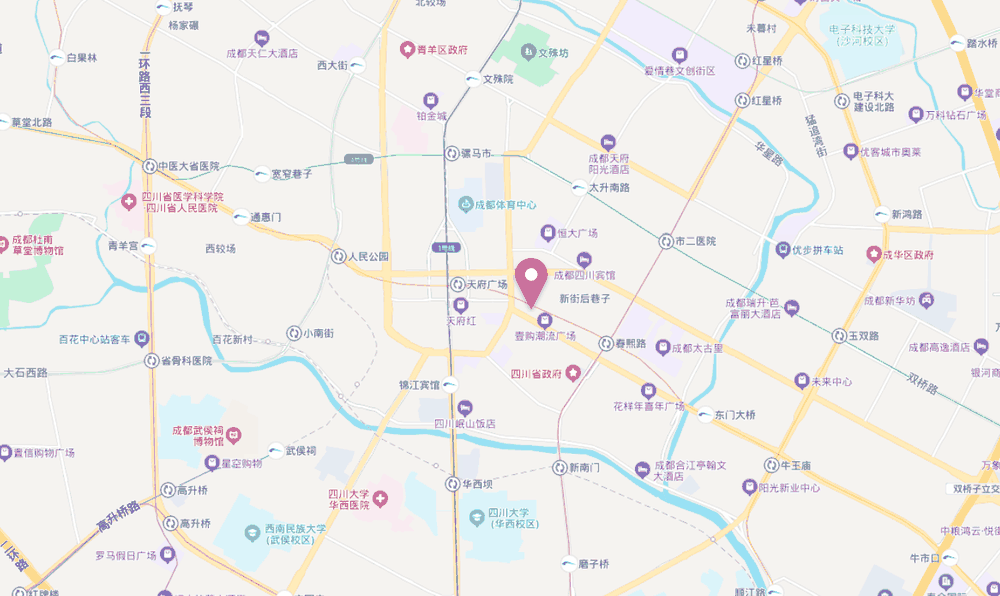 阳光金融大厦位置地图